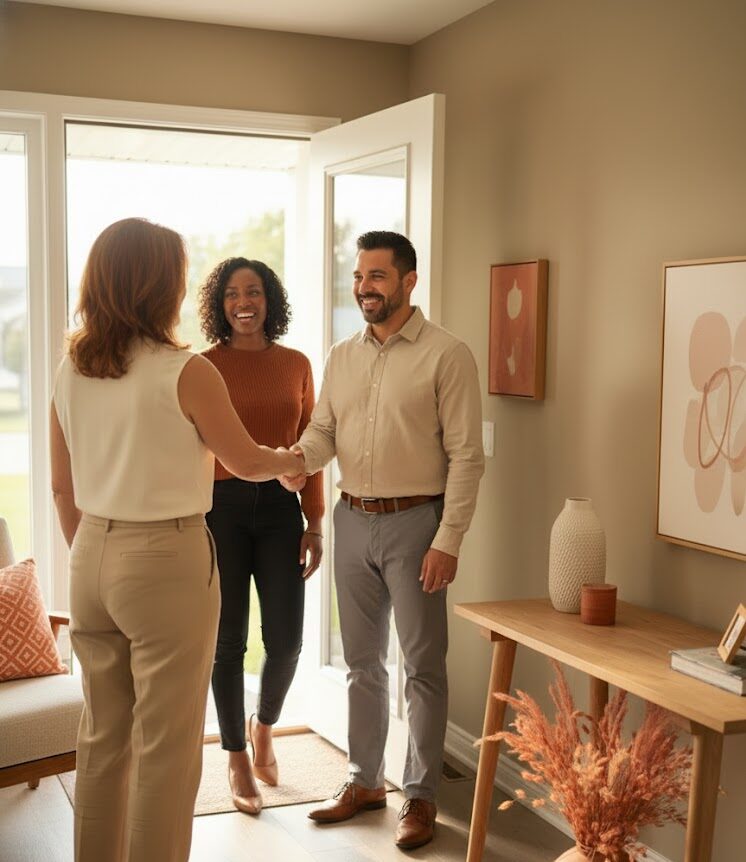 Real estate consultation meeting